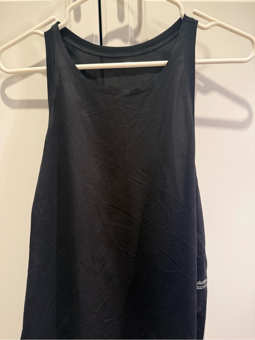 lululemon athletica Black Performance Tank Top